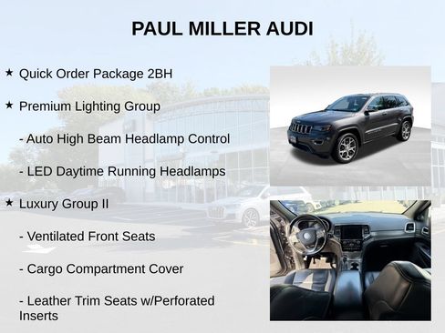 Used 2020 Jeep Grand Cherokee Limited w/ Luxury Group II AWD/4WD image 9