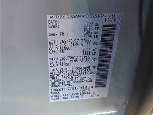 Used 2026 Nissan Frontier Pro-X w/ Tow Package RWD image 29