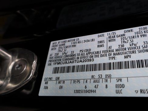 New 2026 Ford Escape Platinum w/ Equipment Group 601A image 40