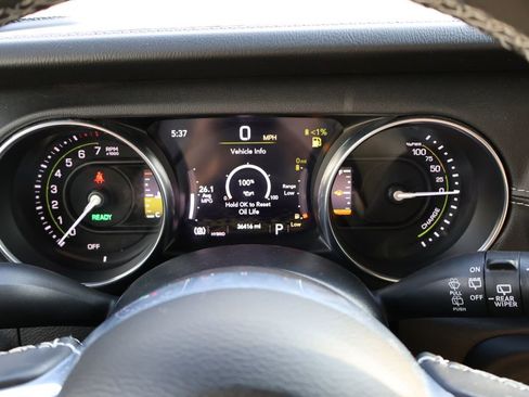 Used 2022 Jeep Wrangler Unlimited Rubicon 4xe w/ Cold Weather Group image 38