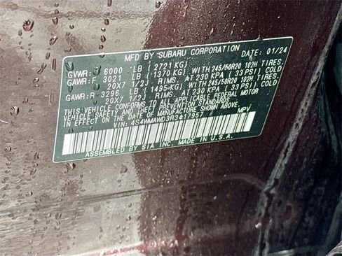 Used 2024 Subaru Ascent Touring w/ Popular Package #2 image 35