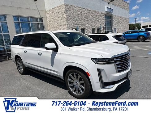 Used 2021 Cadillac Escalade ESV Premium Luxury Platinum AWD/4WD image 1
