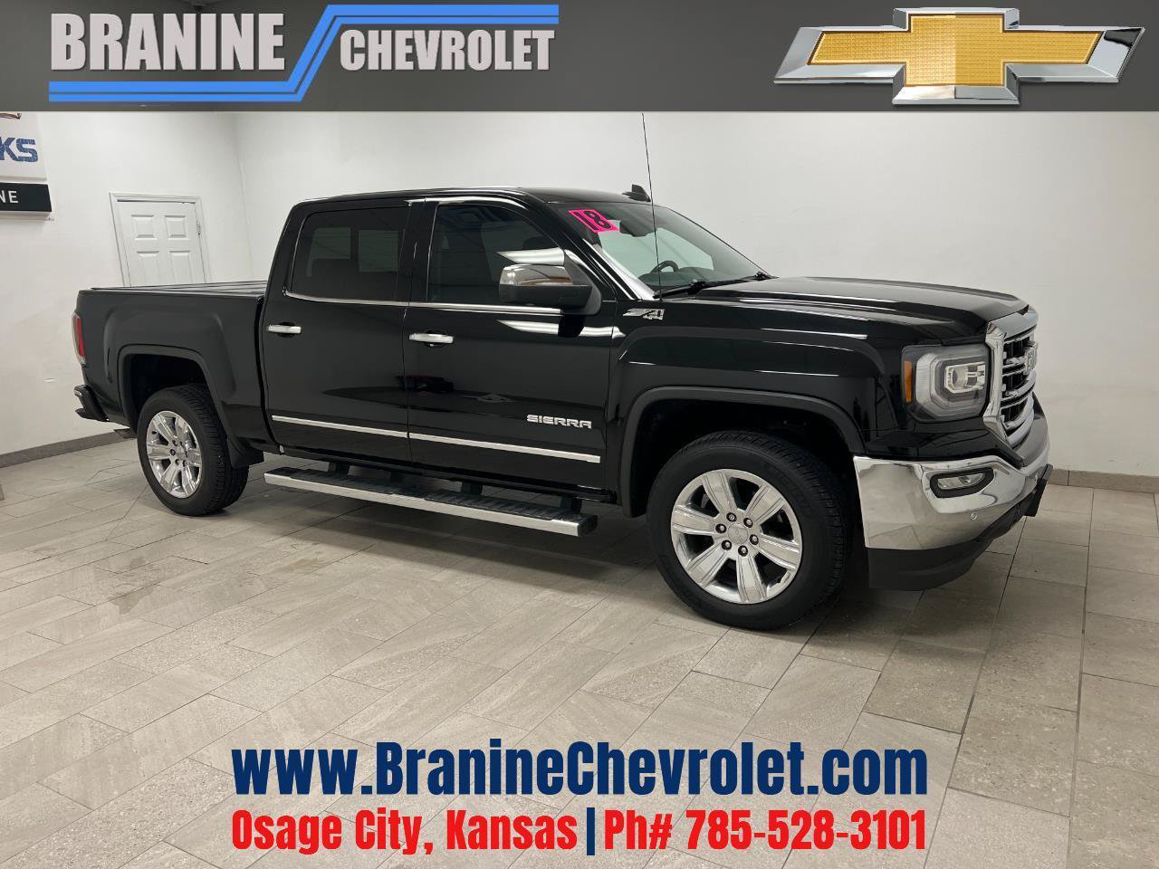 Used 2018 GMC Sierra 1500 SLT AWD/4WD image 1