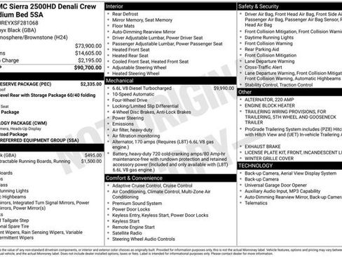 Used 2025 GMC Sierra 2500 Denali w/ Denali Reserve Package image 2