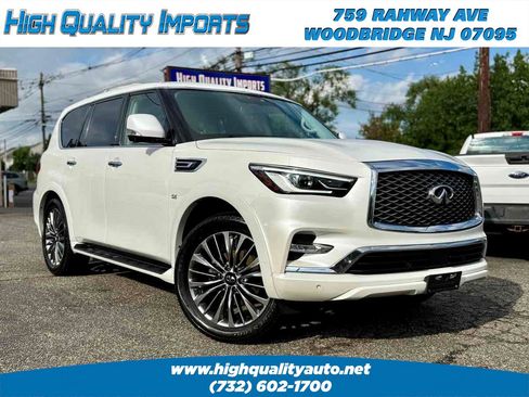 Used 2019 INFINITI QX80 Luxe w/ 22" Wheel Package AWD/4WD image 1