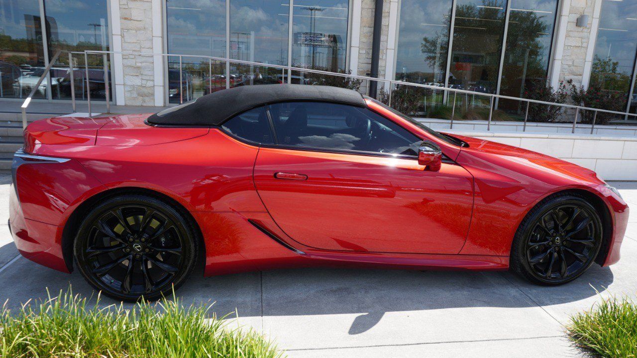 Certified 2021 Lexus LC 500 Convertible w/ Touring Package RWD image 4