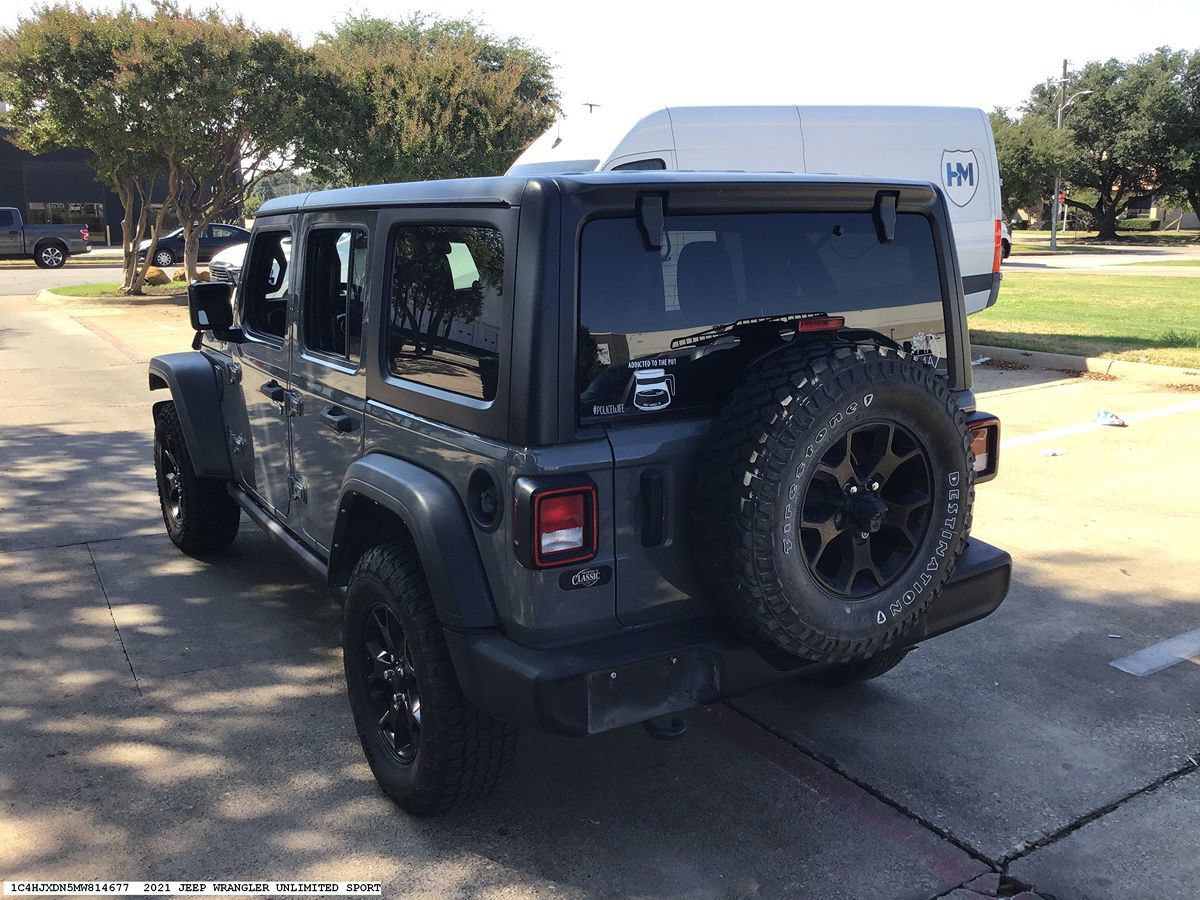 Used 2021 Jeep Wrangler Unlimited Sport AWD/4WD image 5