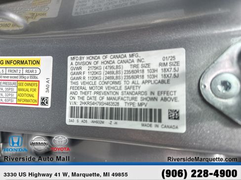 Used 2025 Honda CR-V EX-L image 14