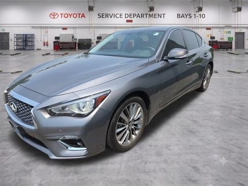 Used 2023 INFINITI Q50 Luxe w/ Cargo Package AWD/4WD image 3