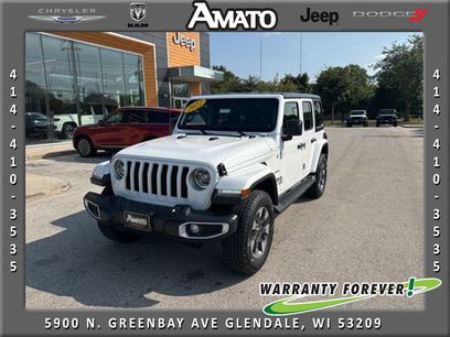 Used 2022 Jeep Wrangler Unlimited Sahara w/ LED Lighting Group