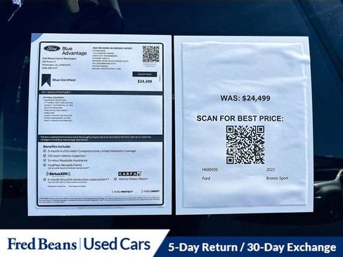 Used 2022 Ford Bronco Sport Big Bend AWD/4WD image 39
