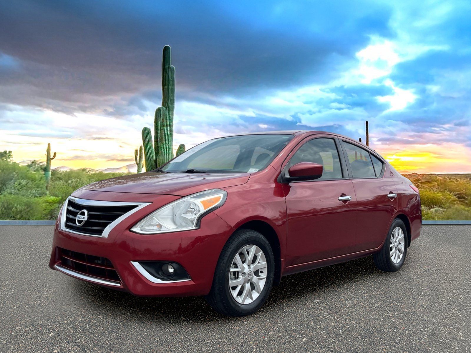 Used 2017 Nissan Versa SV w/ SV Special Edition Package FWD image 2