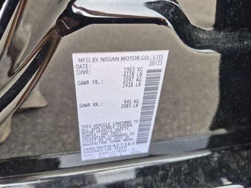 Used 2025 Nissan Altima 2.5 SV FWD image 34