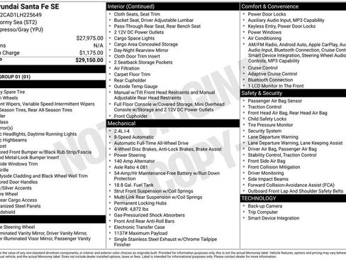 Used 2020 Hyundai Santa Fe SE image 11