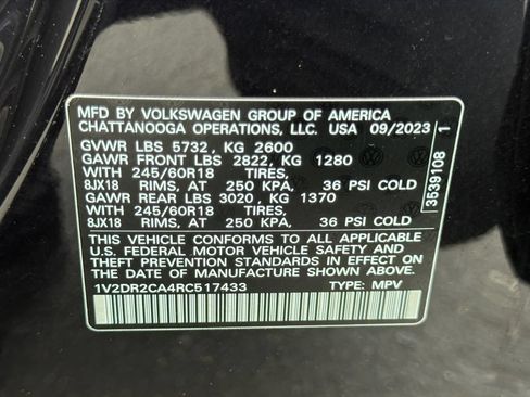 Used 2024 Volkswagen Atlas SE FWD image 27