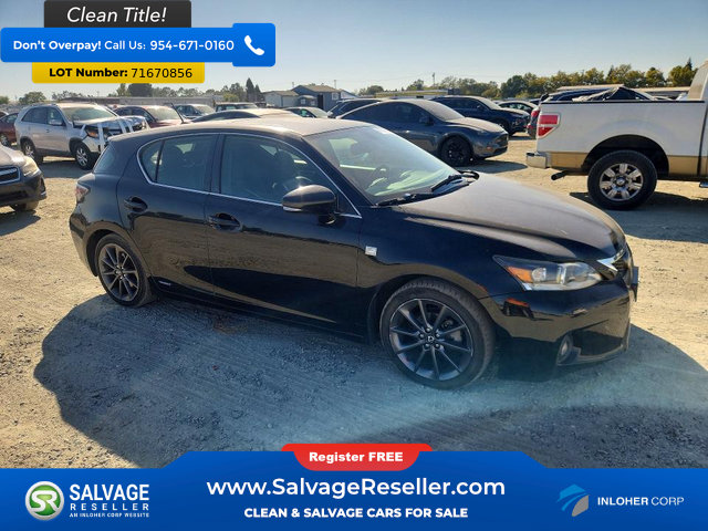 Used 2013 Lexus CT 200h w/ F Sport Pkg w/Nuluxe Trim FWD image 5