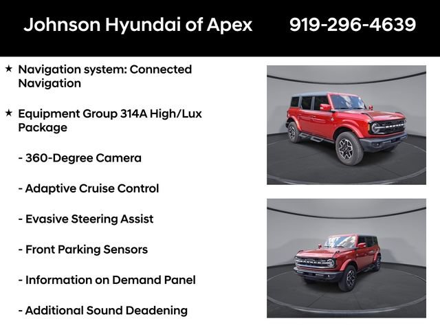 Used 2024 Ford Bronco Outer Banks AWD/4WD image 6