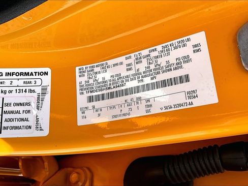 Certified 2021 Ford Bronco Outer Banks AWD/4WD image 31