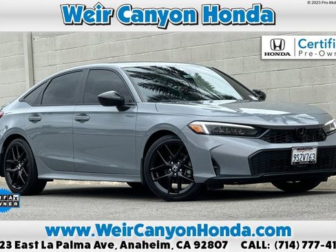 Certified 2025 Honda Civic Sport image 1