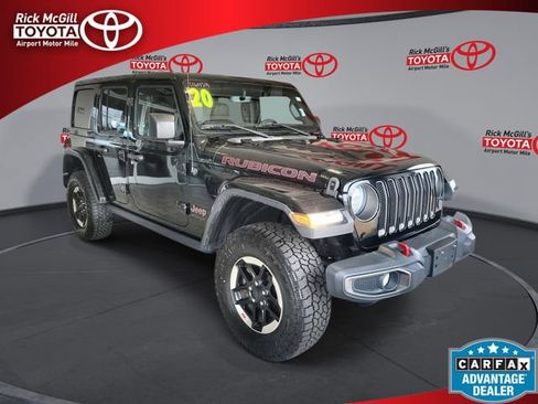Used 2020 Jeep Wrangler Unlimited Rubicon AWD/4WD image 1