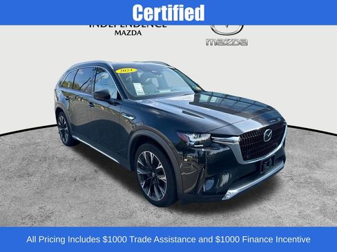 Certified 2024 MAZDA CX-90 Plug-In Hybrid w/ Premium Pkg image 1