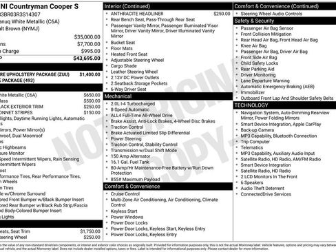 Used 2024 MINI Cooper Countryman S w/ Signature Upholstery Package AWD/4WD image 1