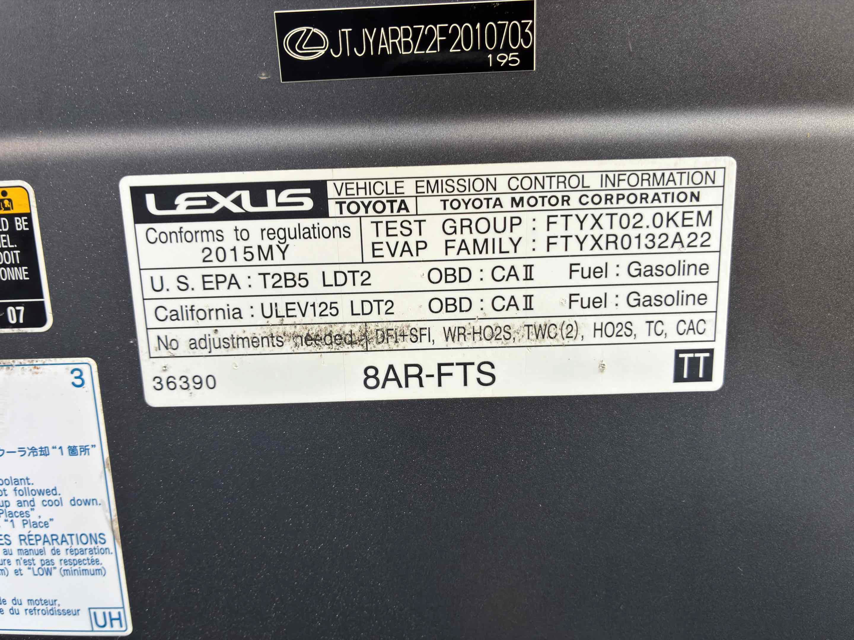 Used 2015 Lexus NX 200t FWD image 60