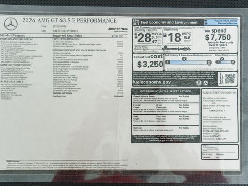 Used 2026 Mercedes-Benz AMG GT 63 S image 23