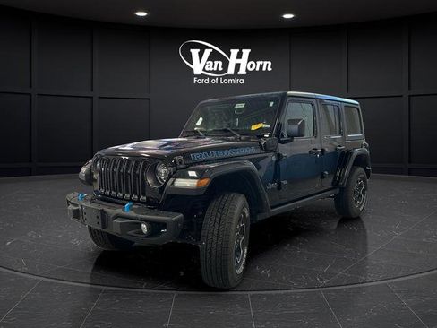 Used 2021 Jeep Wrangler Unlimited Rubicon 4xe w/ Steel Bumper Group AWD/4WD image 3