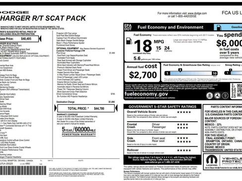 Used 2020 Dodge Charger Scat Pack w/ Plus Group image 1