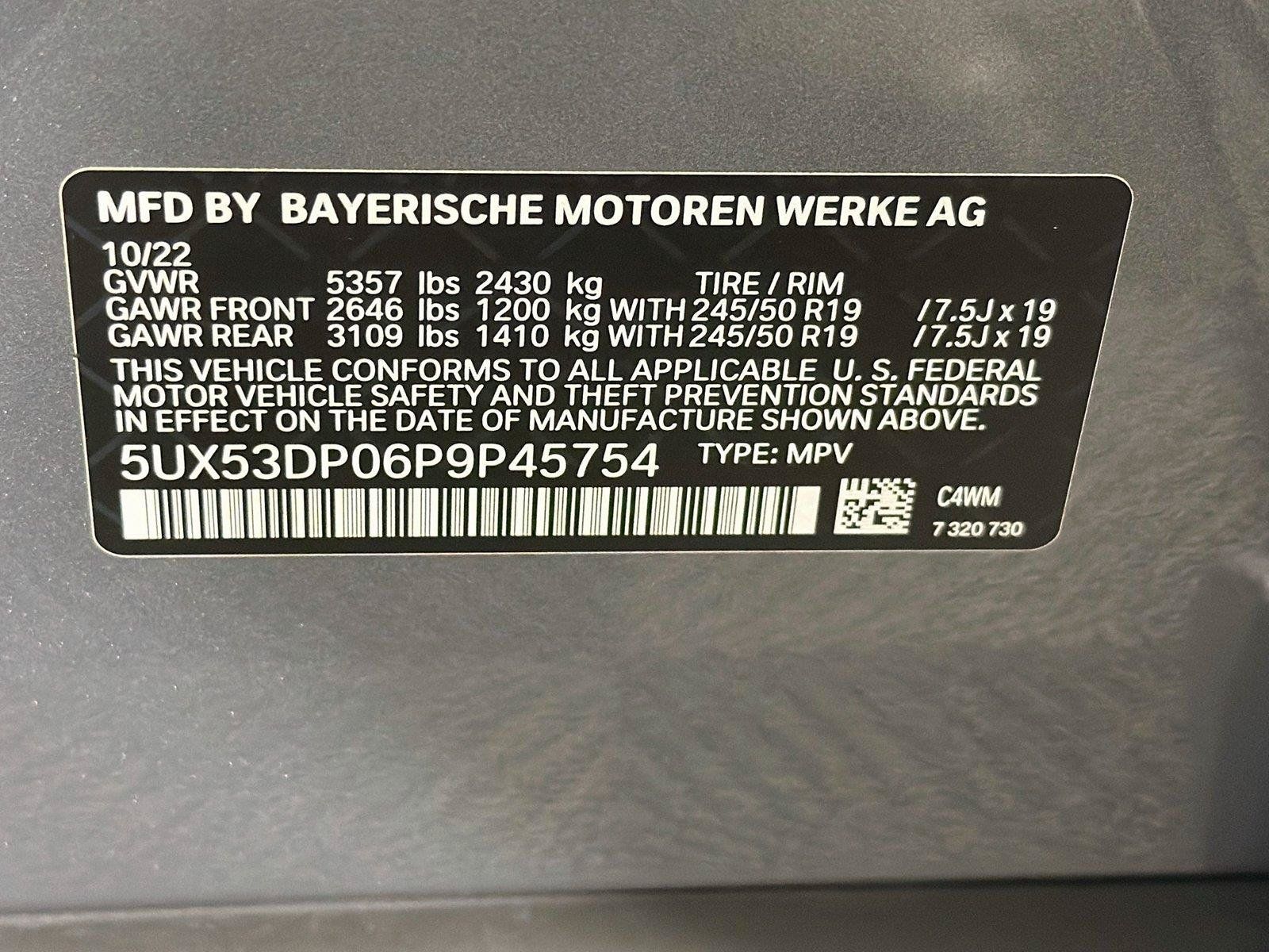 Used 2023 BMW X3 xDrive30i w/ Premium Package AWD/4WD image 40