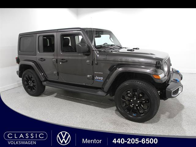 Used 2022 Jeep Wrangler Unlimited Sahara w/ Cold Weather Group AWD/4WD image 1