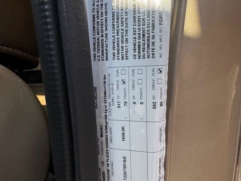 Used 2017 Ford E-450 and Econoline 450 Super Duty w/ Motorhome Prep Package RWD image 11