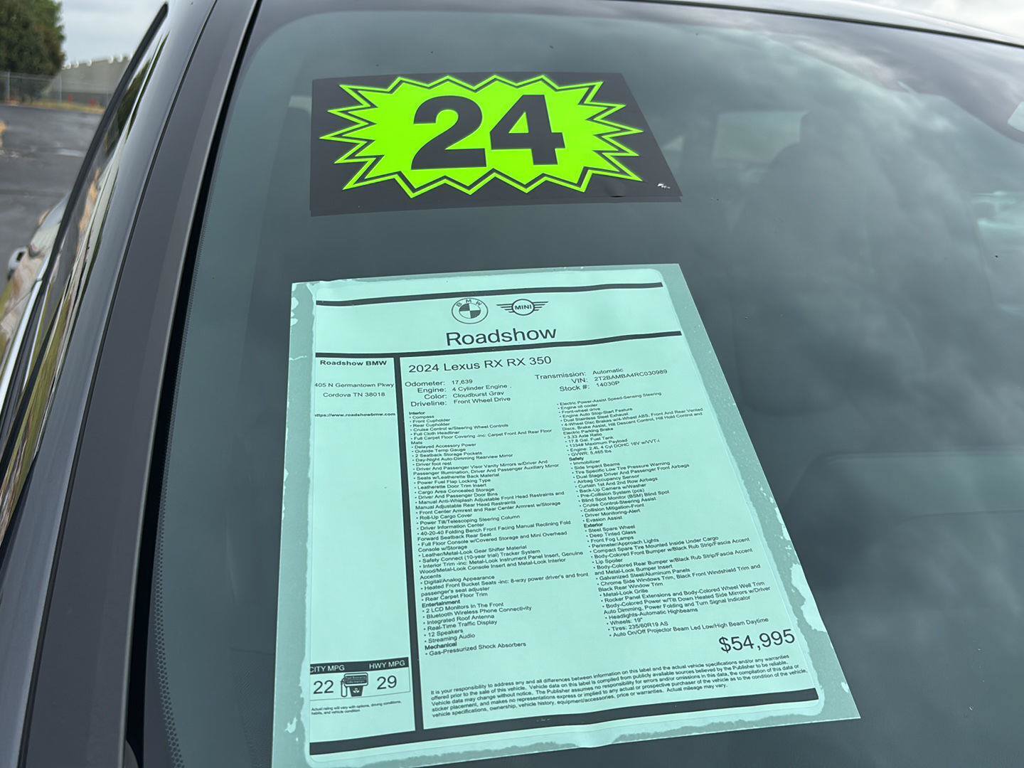 Used 2024 Lexus RX 350 Premium Plus w/ Convenience Package FWD image 22