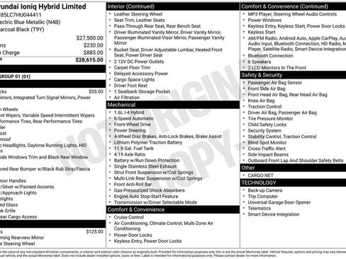 Used 2017 Hyundai Ioniq Limited image 3