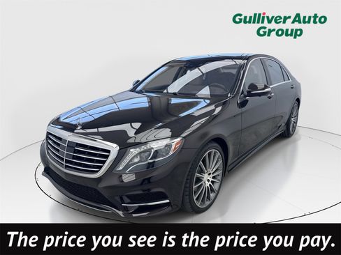 Used 2015 Mercedes-Benz S 550 Sedan w/ Sport Package w/ Sport Package image 1