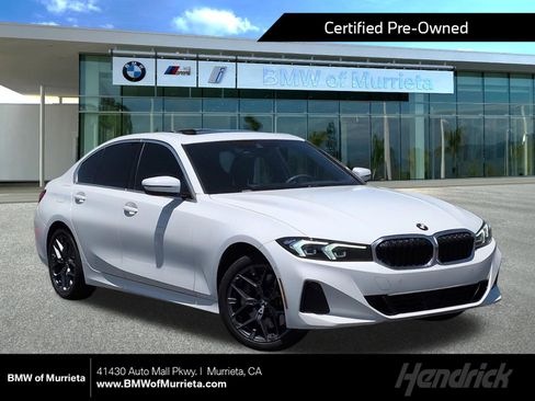 Certified 2025 BMW 330i Sedan w/ M Sport Package RWD image 1