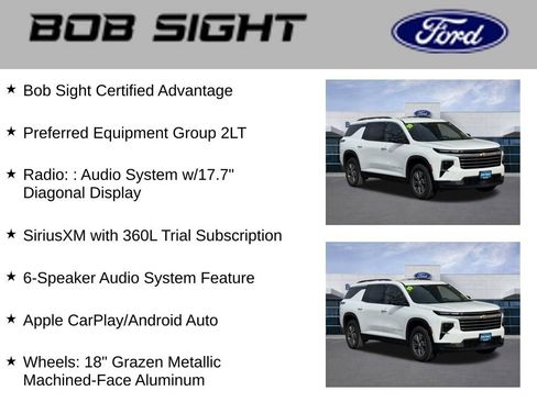 Used 2025 Chevrolet Traverse LT image 3
