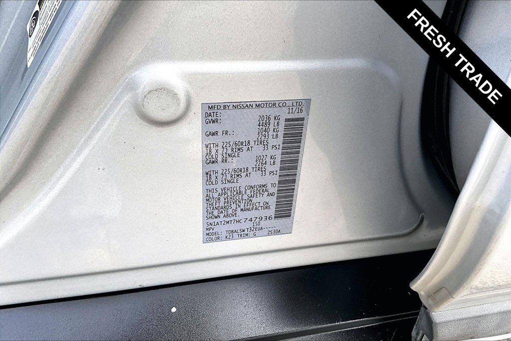 Used 2017 Nissan Rogue SL w/ SL Premium Package FWD image 18