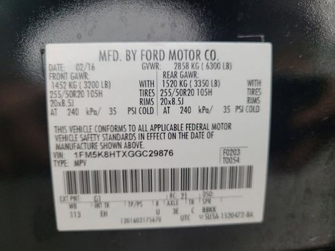 Used 2016 Ford Explorer Platinum AWD/4WD image 33