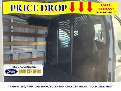 Certified 2024 Ford Transit 250 Low Roof AWD w/ Exterior Upgrade Package image 17