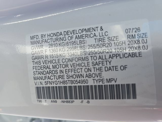 New 2026 Honda Pilot Elite image 37