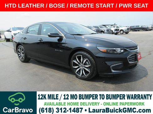 Used 2018 Chevrolet Malibu LT w/ Leather Package FWD image 1