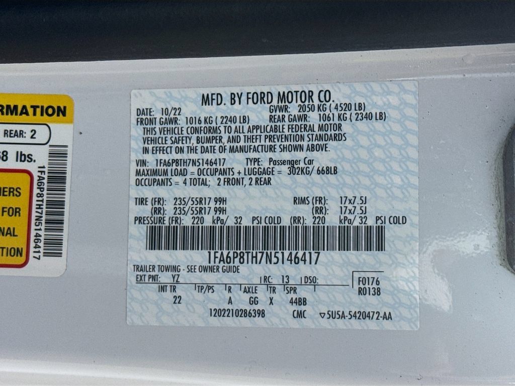 Used 2022 Ford Mustang Coupe RWD image 30