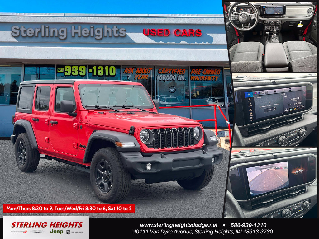 Used 2026 Jeep Wrangler Unlimited Sport AWD/4WD image 1