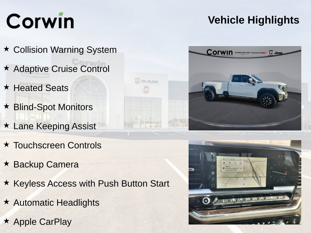 Used 2025 GMC Sierra 3500 SLE w/ SLE Value Package AWD/4WD image 11