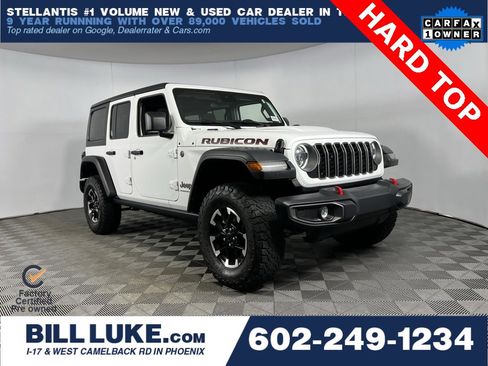 Certified 2025 Jeep Wrangler Unlimited Rubicon image 1