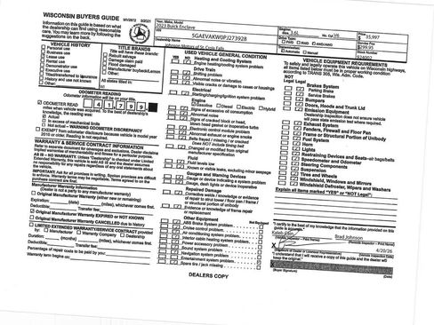 Certified 2023 Buick Enclave Essence w/ Trailering Package, 5000 lbs. AWD/4WD image 27