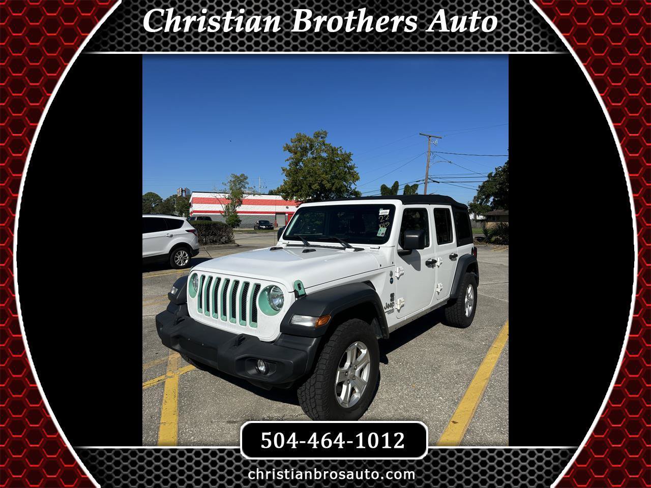 Used 2018 Jeep Wrangler Unlimited Sport S AWD/4WD image 1