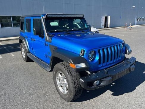 Used 2021 Jeep Wrangler Unlimited Sport AWD/4WD image 2